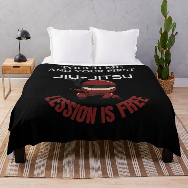 Item preview, Touch Me And Your First Lesson Is Free Funny Jiu Jitsu Bizilian Perfect Gift For Jiu Jitsu Lover designed and sold by arteesy.