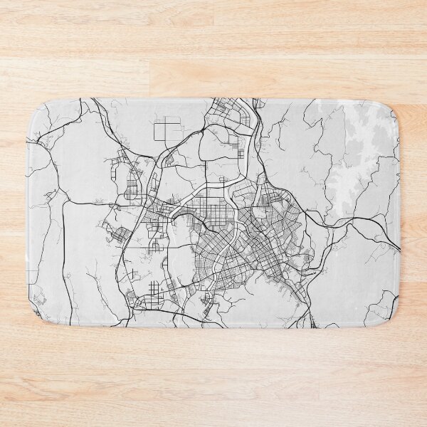 Item preview, Daejeon City Map of South Korea - Light designed and sold by deMAP.