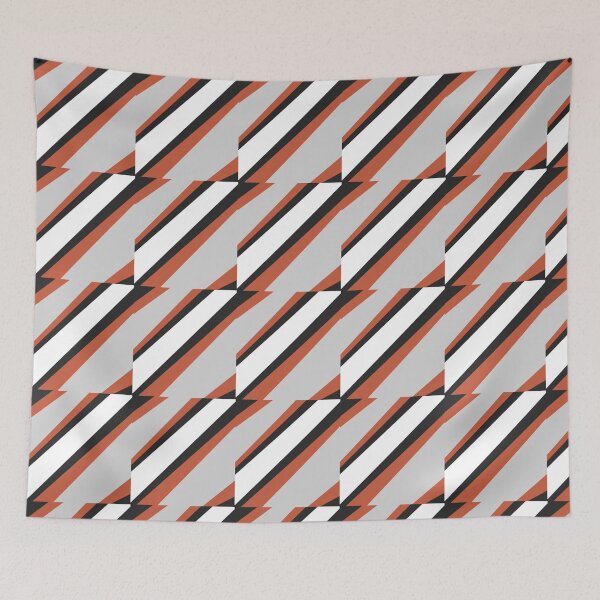 Item preview, Lines Twist Orange designed and sold by StrbArtDigitals.