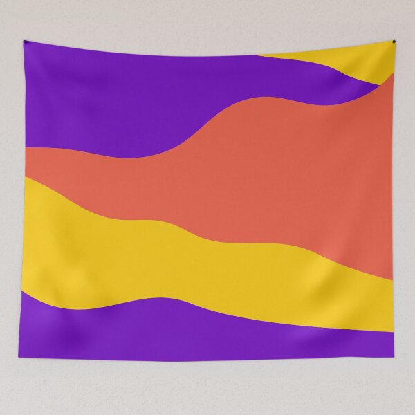 Item preview, Vibrant retro waves designed and sold by Retro Society.