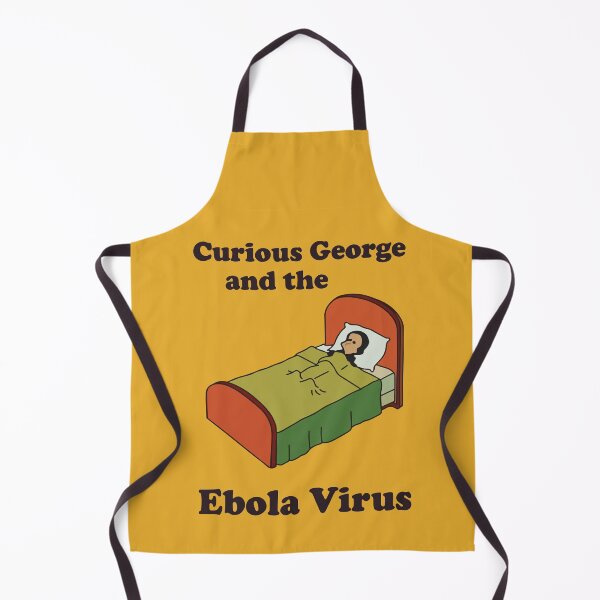 Item preview, Curious George And The Ebola Virus Funny The Simpsons Inspired Magazine From 90's Cartoons designed and sold by CompuGlobalCorp.