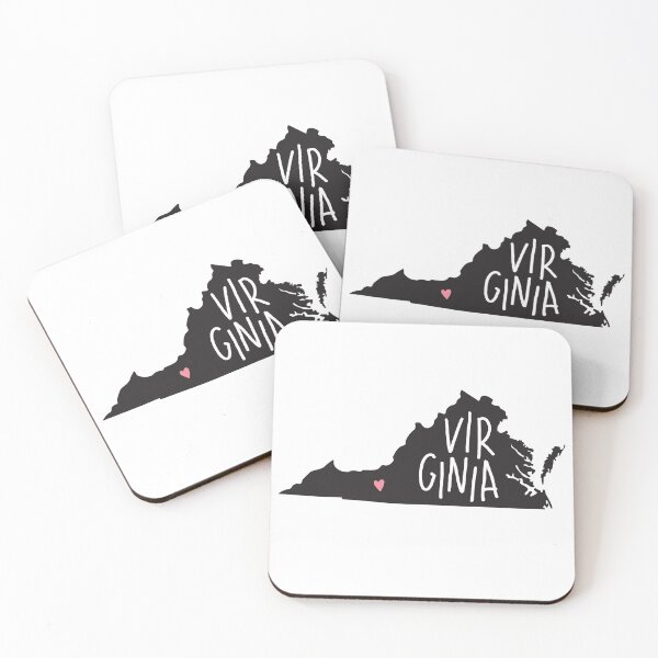 Item preview, Virginia Silhouette Sticker designed and sold by vonmeray.