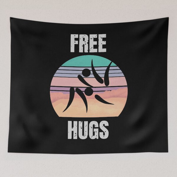 Item preview,  Free Hugs Funny Jiu Jitsu Bizilian Judo And Mix Martial Arts Gift For Jiu Jitsu Lover designed and sold by arteesy.