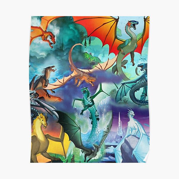 Wings of fire all dragon Series Poster