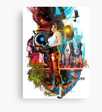 Portal 2 Metal Print