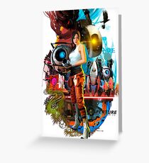 Portal 2 Greeting Card