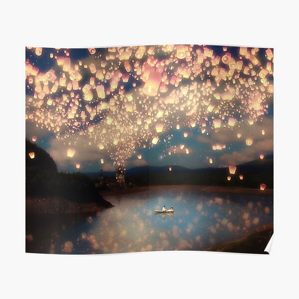 Wish Lanterns for Love Poster