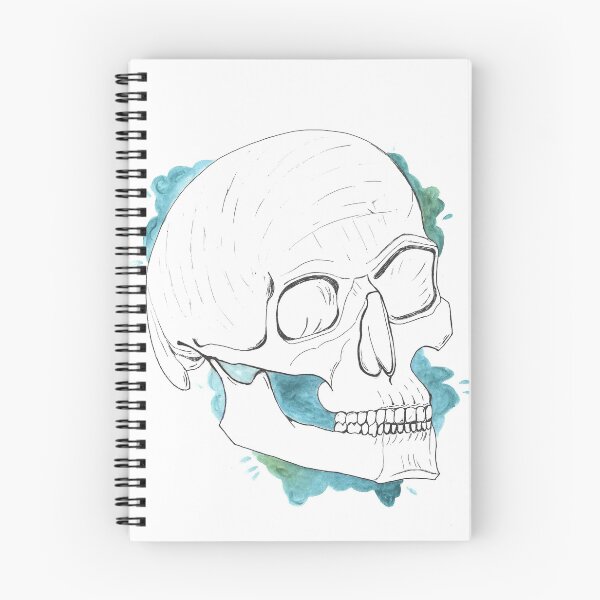 Item preview, Watercolor Anatomy of the Skull designed and sold by dr-duncan.
