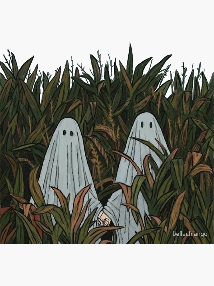 "Phoebe Bridgers Ghost Art" Sticker By Bellachiango | Redbubble