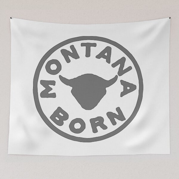 Item preview, Montana Born Cattle Branding Iron designed and sold by NationalVintage.