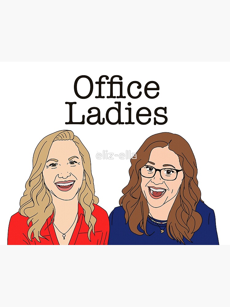 "Office Ladies with Title" Poster for Sale by elizella Redbubble