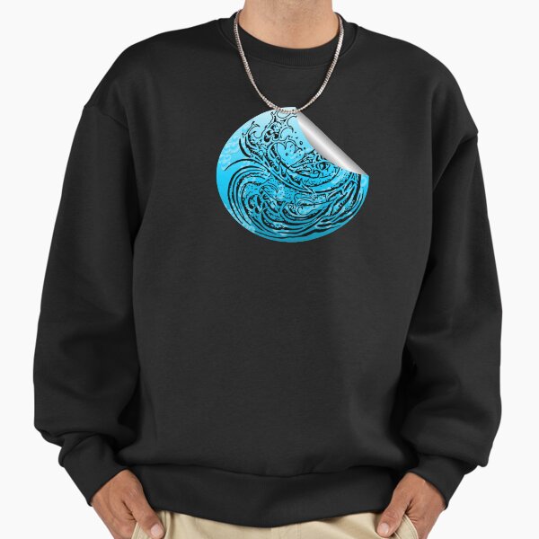 Dragon Wave Sticker Premium Oversized Sweatshirt