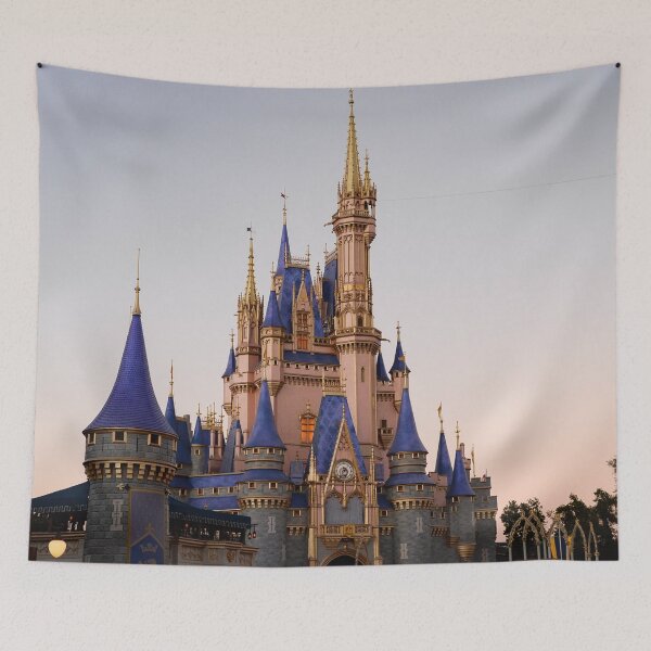 Item preview, Magical Cinderella's Castle at Sunset designed and sold by Allieeegator.