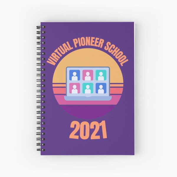 Virtual Pioneer School 2021 Jehovah's Witnesses JW Gifts Spiral Notebook