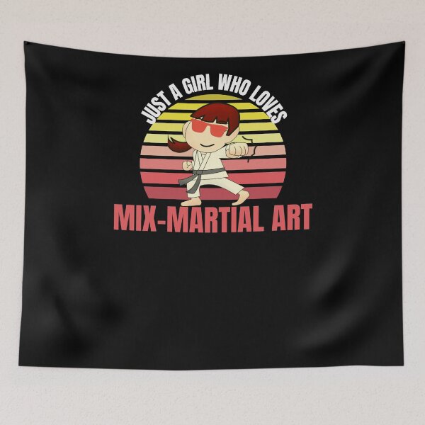 Item preview, Just A Girl Who Loves Mix Martial Arts Funny Jiu Jitsu Bizilian Judo And Mix Martial Arts Gift For Mix Martial-Arts Lover designed and sold by arteesy.