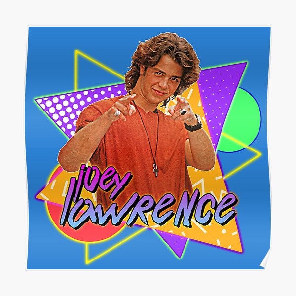 "Joey Lawrence // WHOA! 80s Icon" Poster by acquiesce13 Redbubble