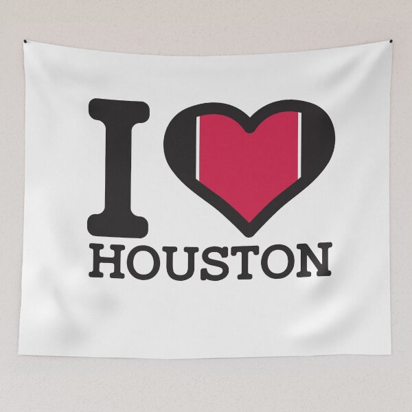 Item preview, “I love Houston" Basketball Fan T Shirt designed and sold by Ink Inc.