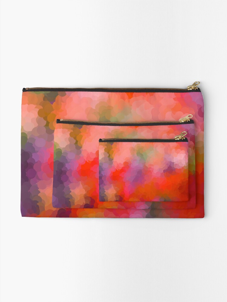 Alternate view of Rainbow Soup Zipper Pouch