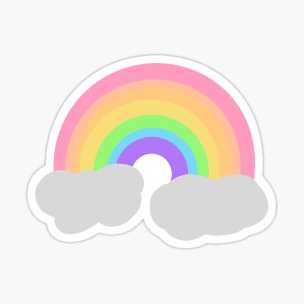 Cloud Bubble Stickers in Vibrant Rainbow Colours for , Plum Paper, Rec –  PlanItWithStickers