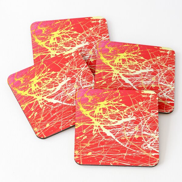 Item preview, Pollock Style Modern Art Pattern Design - Inverted Color 10 (Original artwork/design, not reproduction) designed and sold by vortexatelier.