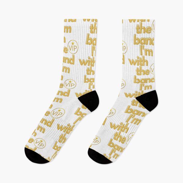 Item preview, I'm With The Band VIP Gold designed and sold by concettaellis.