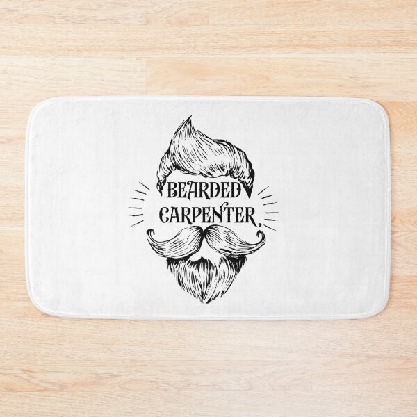 Item preview, bearded carpenter designed and sold by BeSerious1.