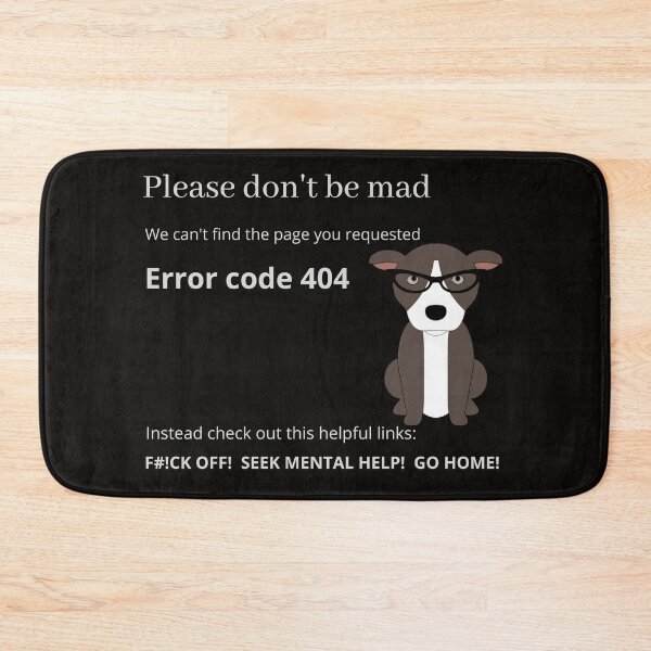 Item preview, Error 404 Dog designed and sold by yokie1111.