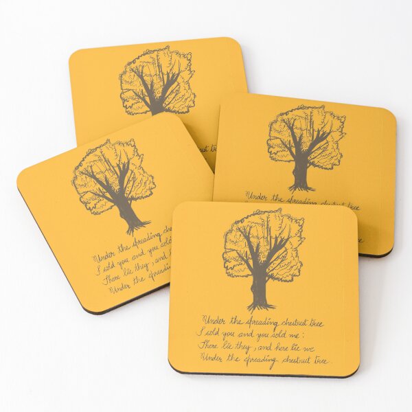 Item preview, Under the spreading chestnut tree designed and sold by getmemerch.