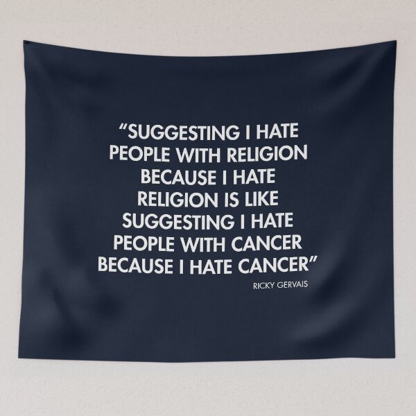 Item preview, Religion and Cancer designed and sold by redridgedesigns.