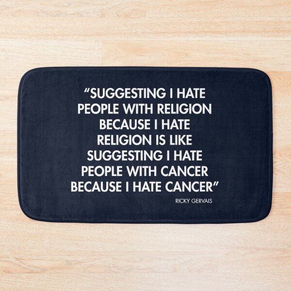 Item preview, Religion and Cancer designed and sold by redridgedesigns.