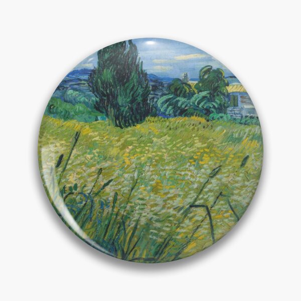 Item preview, Wheat Field with Cypresses Vincent Van Gogh Painting designed and sold by MomoArts.