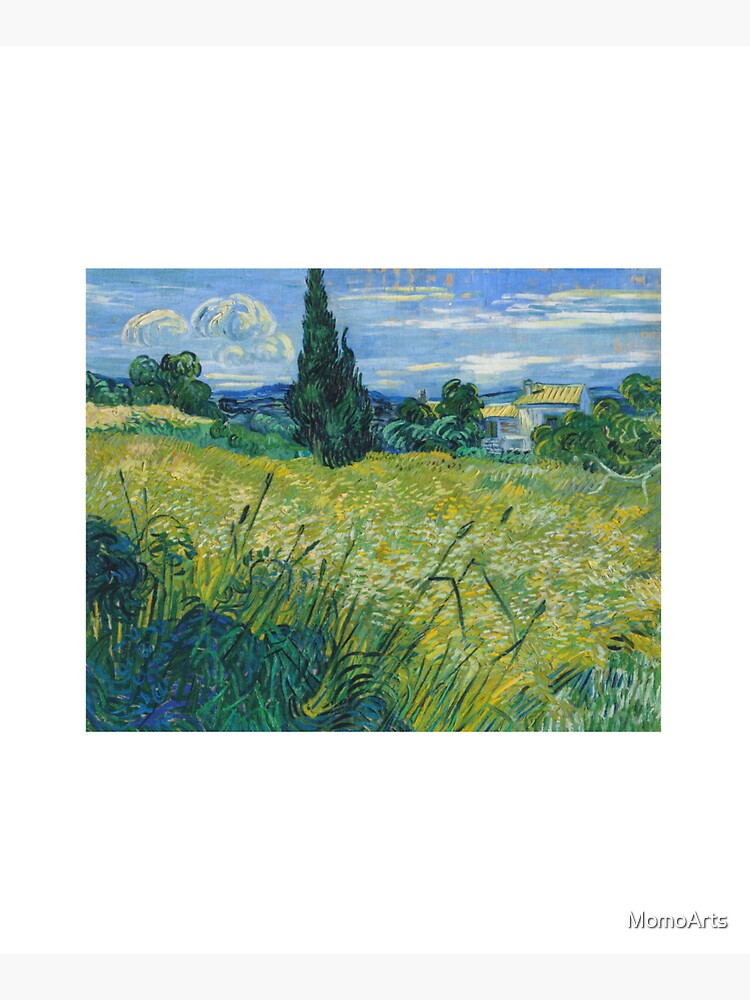 Vincent Van Gogh Wheat Field With Cypresses Eco Tote Bag