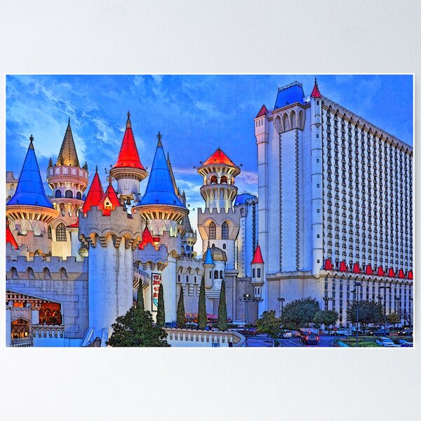 Artikel-Vorschau von Excalibur-Türme, Las Vegas, designt und verkauft von Travelways.