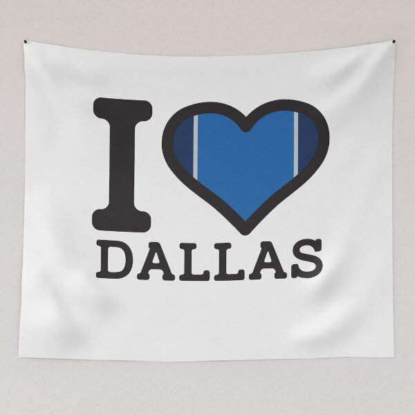 Item preview, “I love Dallas" Basketball Fan T Shirt designed and sold by Ink Inc.