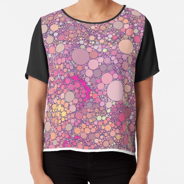 Candy Dots Chiffon Top