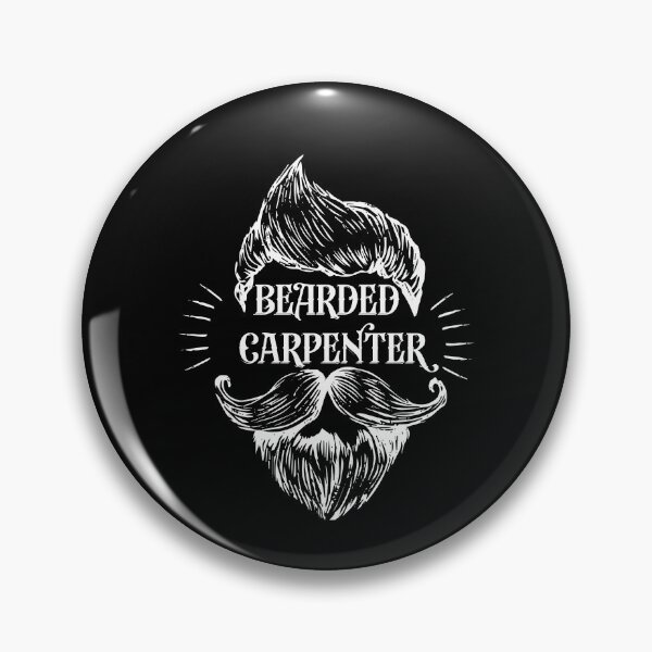 Item preview, bearded carpenter designed and sold by BeSerious1.