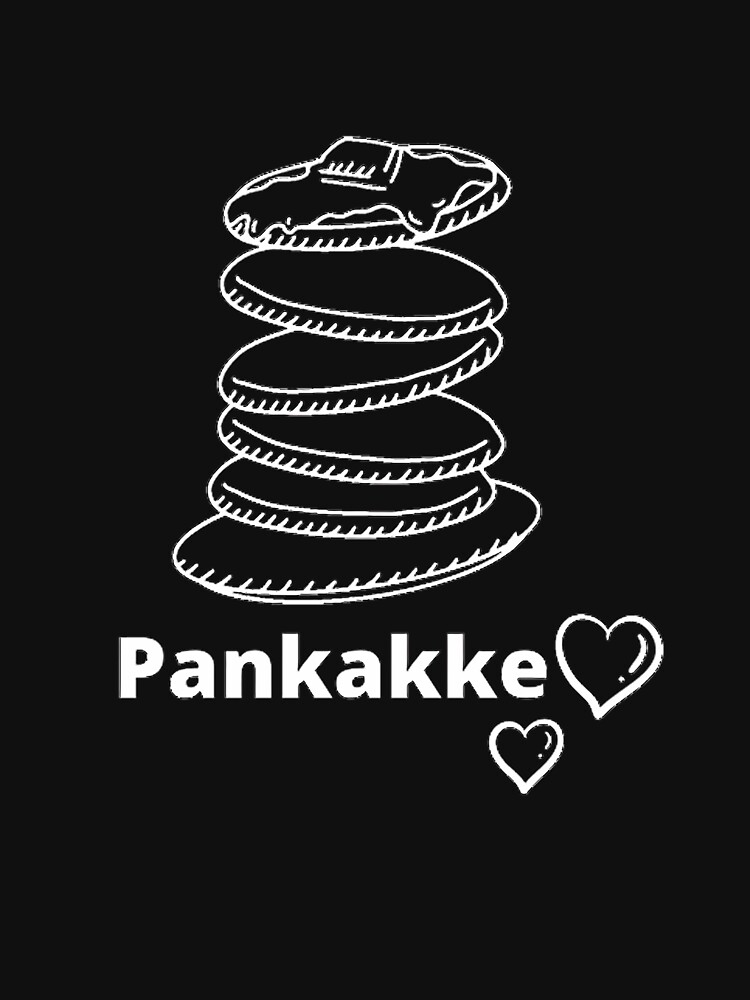 Kawaii Pankakke Japanese Pancake T-Shirt Cotton