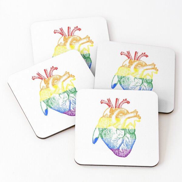 Item preview, Rainbow Heart - Gay Pride Stickers and Shirts designed and sold by itswillharris.
