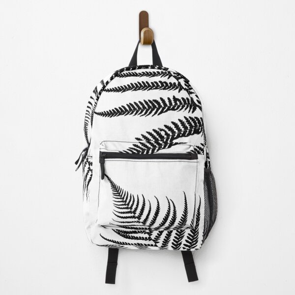 Item preview, Black and White Plant Artwork, Fern Leaf designed and sold by badlydrawnbabe.