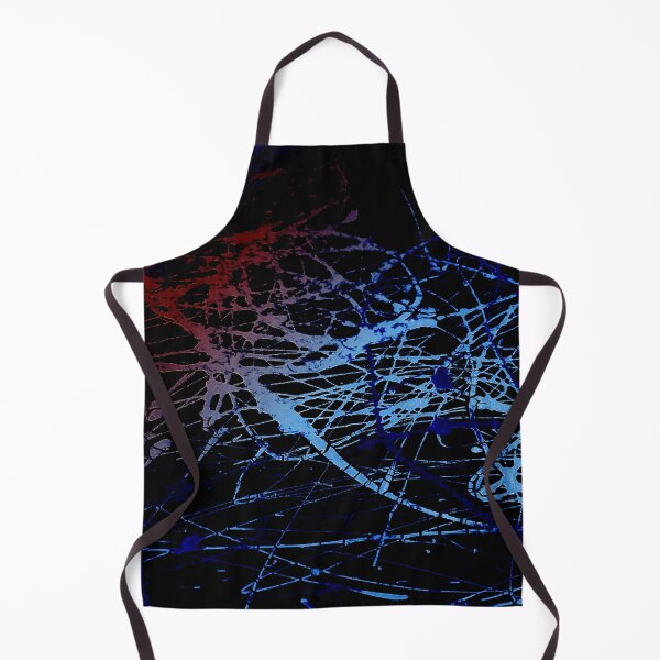 Item preview, Pollock Style Modern Art Pattern Design - Inverted Color 12 designed and sold by vortexatelier.