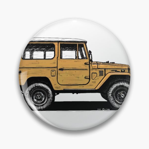 Item preview, Toyota FJ40 Land Cruiser Mustard Yellow designed and sold by Coloredo.