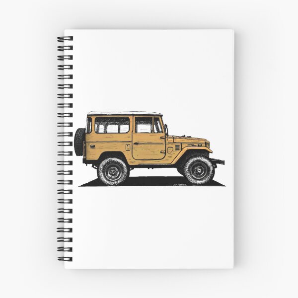 Item preview, Toyota FJ40 Land Cruiser Mustard Yellow designed and sold by Coloredo.