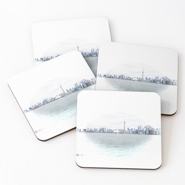 Artikelvorschau, Skyline von Toronto entworfen und verkauft von CreedsCreations.