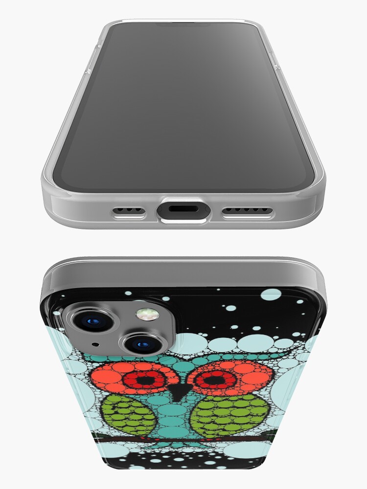 Alternate view of Curiosity Never Killed an Owl iPhone Case