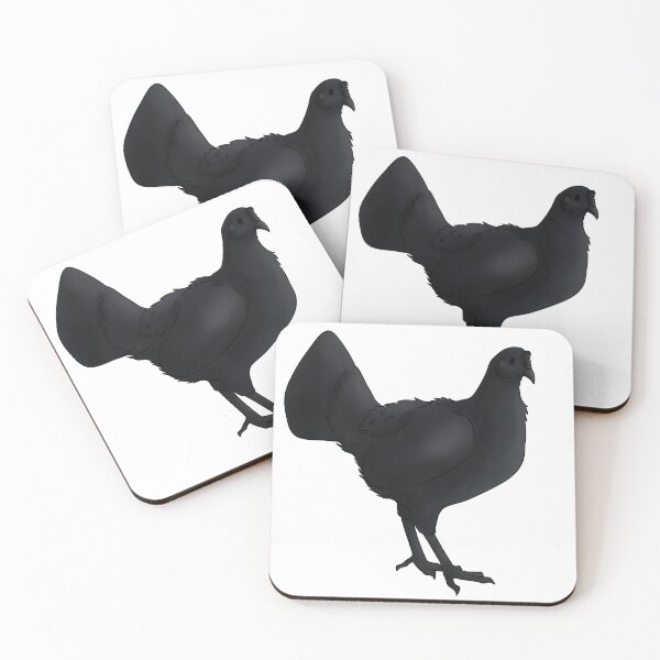Item preview, Ayam Cemani Hen designed and sold by Clucky-Designs.