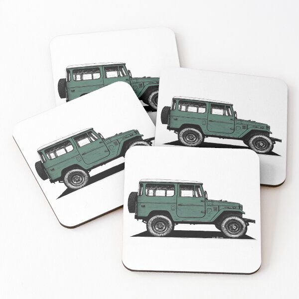 Item preview, Toyota FJ40 Land Cruiser Dark Green designed and sold by Coloredo.