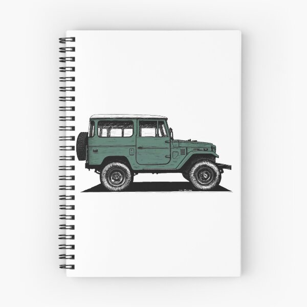 Item preview, Toyota FJ40 Land Cruiser Dark Green designed and sold by Coloredo.