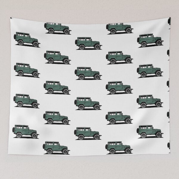 Item preview, Toyota FJ40 Land Cruiser Dark Green designed and sold by Coloredo.