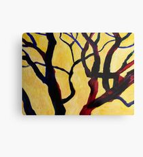 Yellow Tree 1 Metal Print