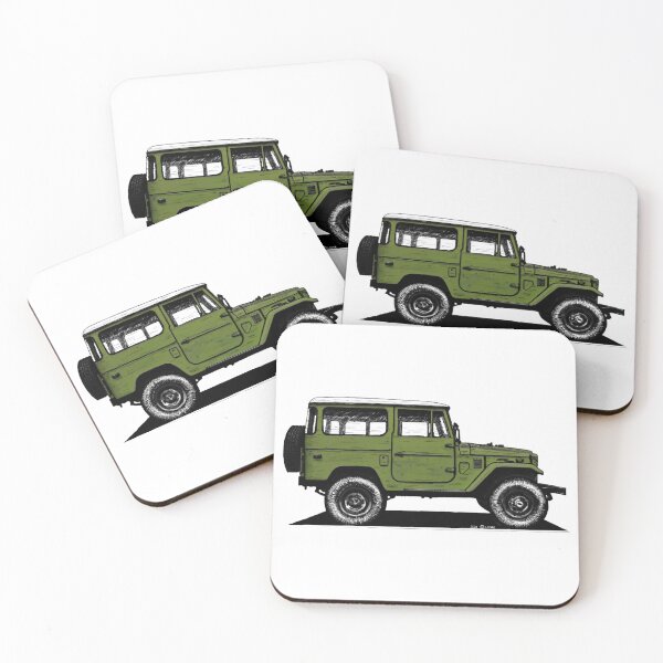 Item preview, Toyota FJ40 Land Cruiser Olive Green designed and sold by Coloredo.